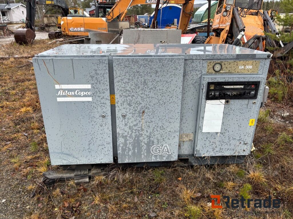 Kompressor Atlas Copco GA 308 - Compresor de aire: foto 1 Kompressor Atlas Copco GA 308 - Compresor de aire: foto 1