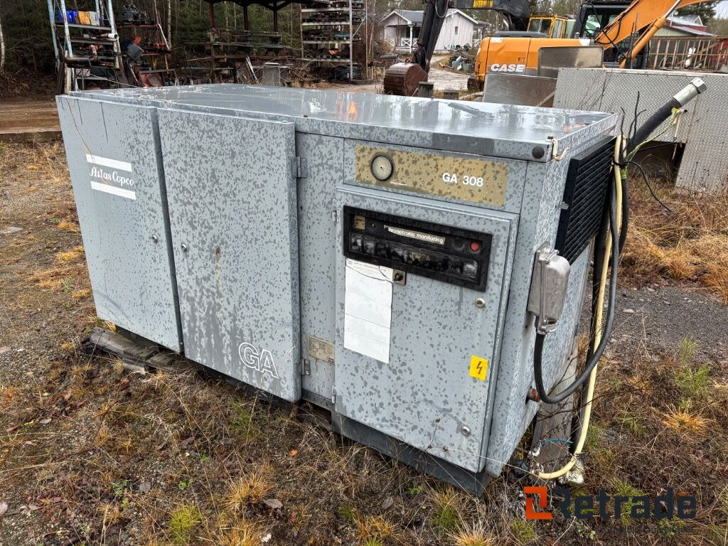 Kompressor Atlas Copco GA 308 - Compresor de aire: foto 2 Kompressor Atlas Copco GA 308 - Compresor de aire: foto 2