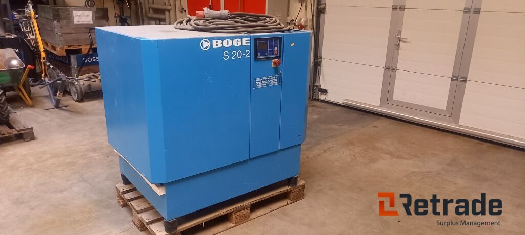 Kompressor BOGE S20-2 Kompressor. - Compresor de aire: foto 1 Kompressor BOGE S20-2 Kompressor. - Compresor de aire: foto 1