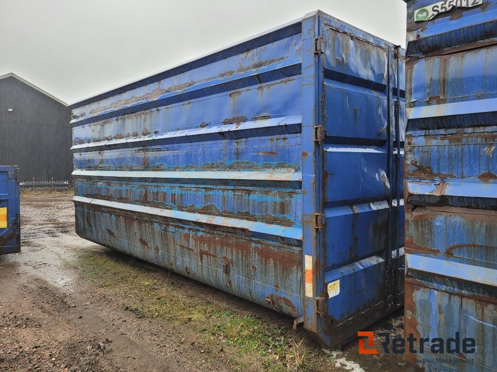 Lastväxlarflak / flisflak CMT ca 40 m3 - Contenedor de gancho: foto 4 Lastväxlarflak / flisflak CMT ca 40 m3 - Contenedor de gancho: foto 4