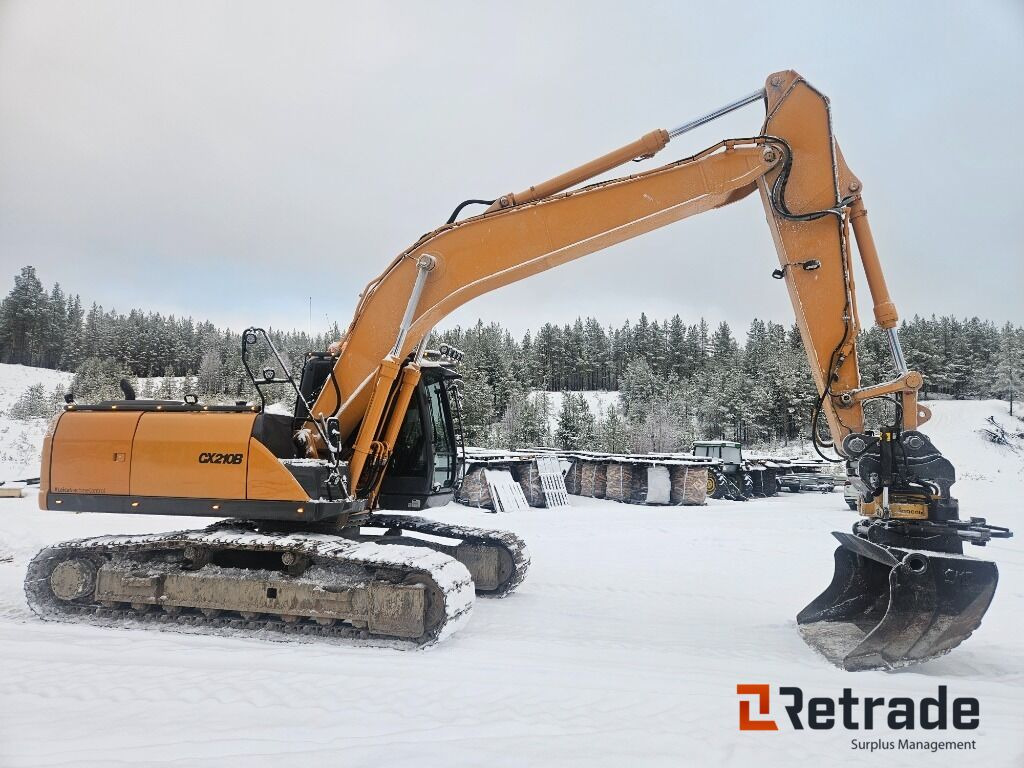 Grävmaskin Case CX210B - Maquinaria de construcción: foto 5 Grävmaskin Case CX210B - Maquinaria de construcción: foto 5