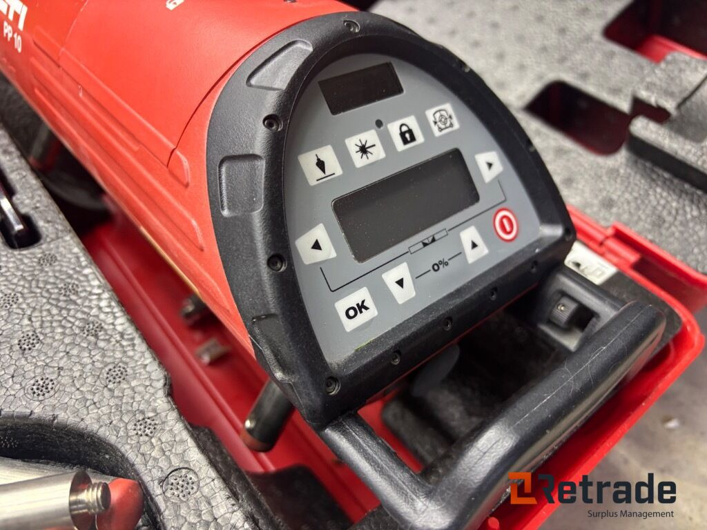 Rörlaser Hilti PP 10 - Equipo de construcción: foto 3 Rörlaser Hilti PP 10 - Equipo de construcción: foto 3