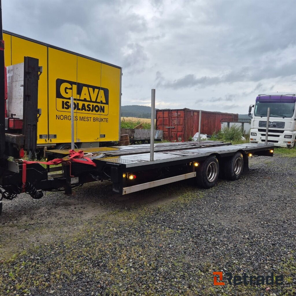 Tilhenger LOHR TA/8M - Remolque plataforma/ Caja abierta: foto 1 Tilhenger LOHR TA/8M - Remolque plataforma/ Caja abierta: foto 1