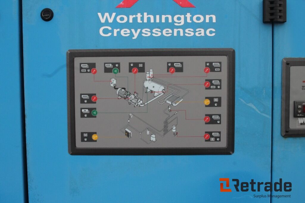 Worthington Creyssensac RLR 25 AX 8 kompressor - Compresor de aire: foto 5 Worthington Creyssensac RLR 25 AX 8 kompressor - Compresor de aire: foto 5