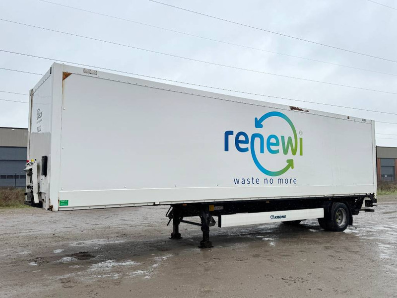 Krone SEK 10 - Tailgate / Forced Steering - Semirremolque caja cerrada: foto 1 Krone SEK 10 - Tailgate / Forced Steering - Semirremolque caja cerrada: foto 1