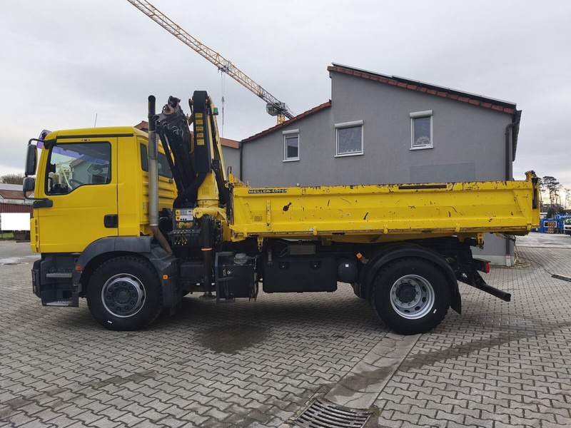 Camión volquete, Camión grúa MAN TGM 18.290 4x2 BB Meiller Palfinger PK 14002EH D 14,5 m: foto 7