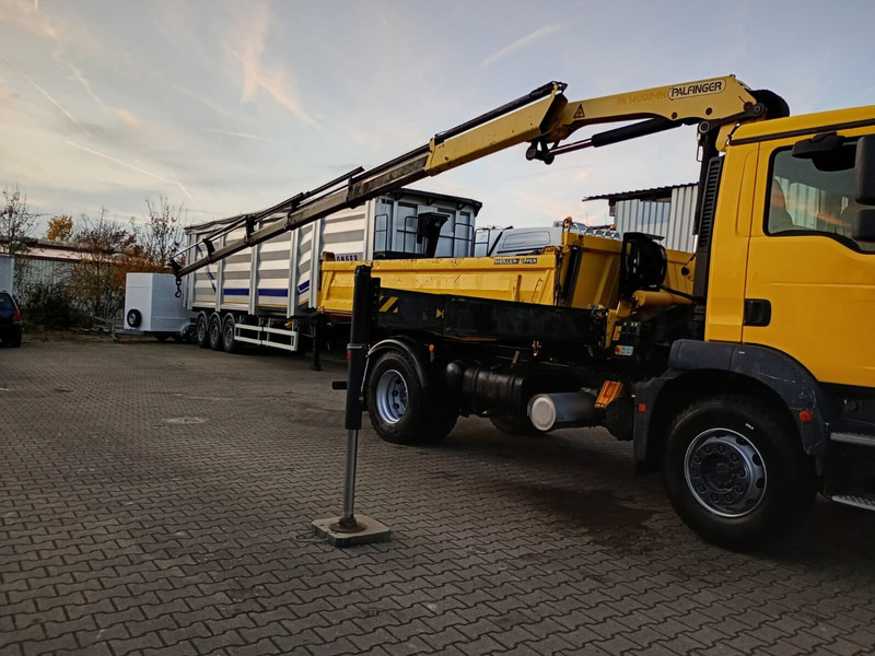 Camión volquete, Camión grúa MAN TGM 18.290 4x2 BB Meiller Palfinger PK 14002EH D 14,5 m: foto 20