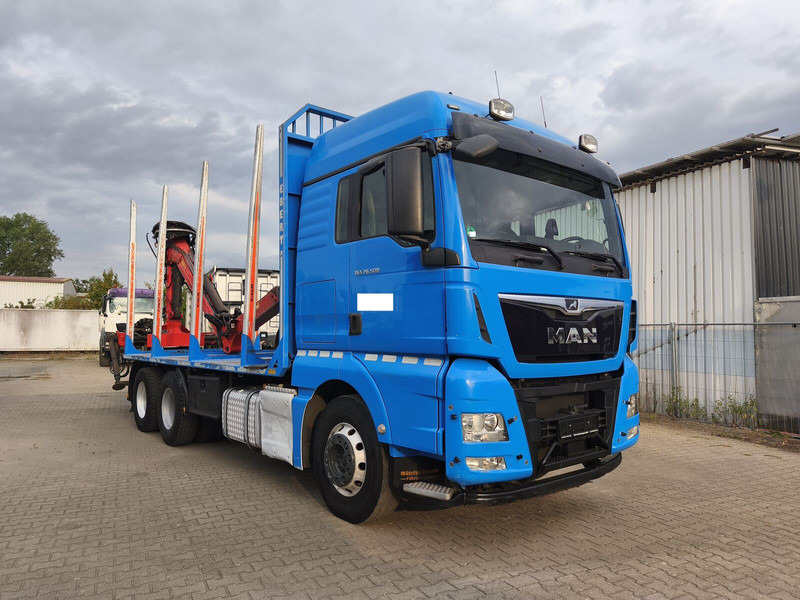 MAN TGX 26.500 Holz-LKW Euro6 6x4 Holztransporter m Palfinger (16) - Camión forestal, Camión grúa: foto 2 MAN TGX 26.500 Holz-LKW Euro6 6x4 Holztransporter m Palfinger (16) - Camión forestal, Camión grúa: foto 2
