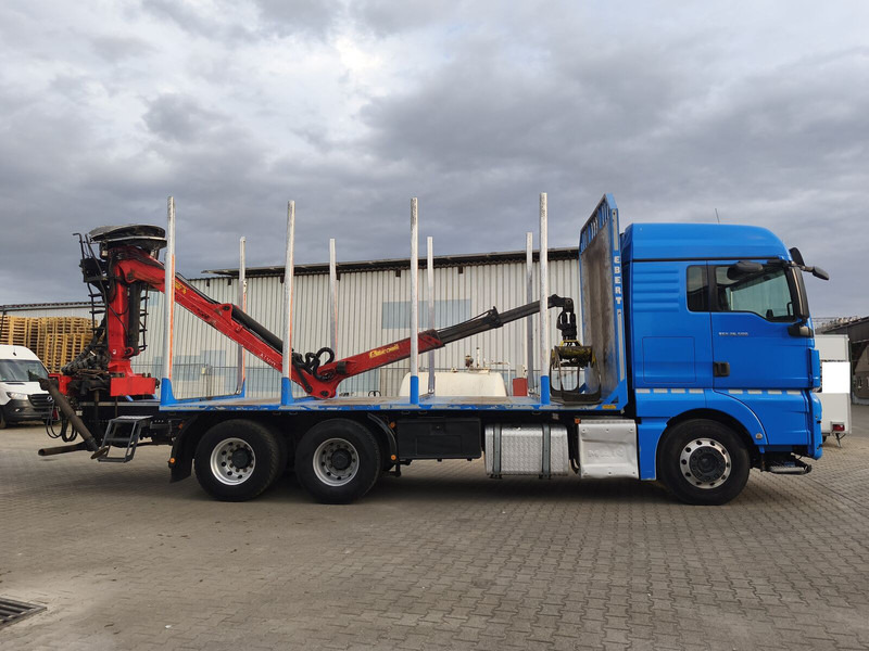MAN TGX 26.500 Holz-LKW Euro6 6x4 Holztransporter m Palfinger (16) - Camión forestal, Camión grúa: foto 4 MAN TGX 26.500 Holz-LKW Euro6 6x4 Holztransporter m Palfinger (16) - Camión forestal, Camión grúa: foto 4