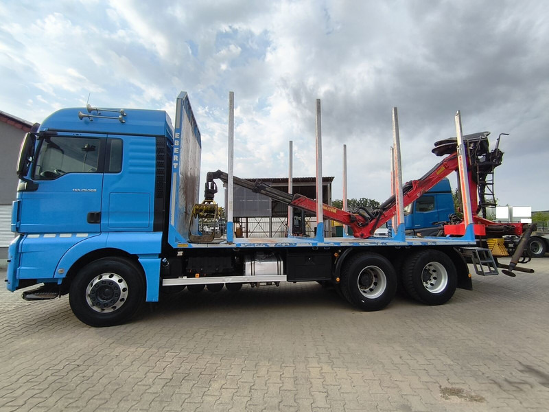 MAN TGX 26.500 Holz-LKW Euro6 6x4 Holztransporter m Palfinger (16) - Camión forestal, Camión grúa: foto 5 MAN TGX 26.500 Holz-LKW Euro6 6x4 Holztransporter m Palfinger (16) - Camión forestal, Camión grúa: foto 5