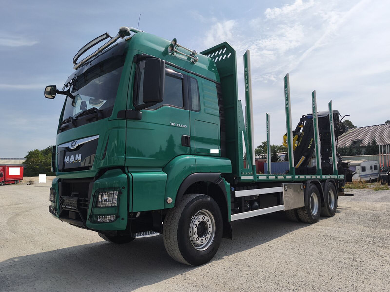 MAN TGX 33.500 Holz LKW Euro6 6x4 (9) - Camión forestal, Camión grúa: foto 1 MAN TGX 33.500 Holz LKW Euro6 6x4 (9) - Camión forestal, Camión grúa: foto 1