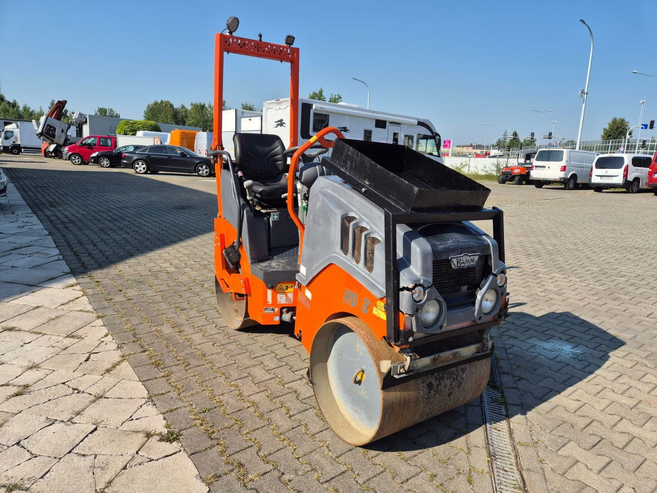 Hamm HD 8 VV / Vibratory / LOW MTH / Works Great - Rodillo: foto 5 Hamm HD 8 VV / Vibratory / LOW MTH / Works Great - Rodillo: foto 5