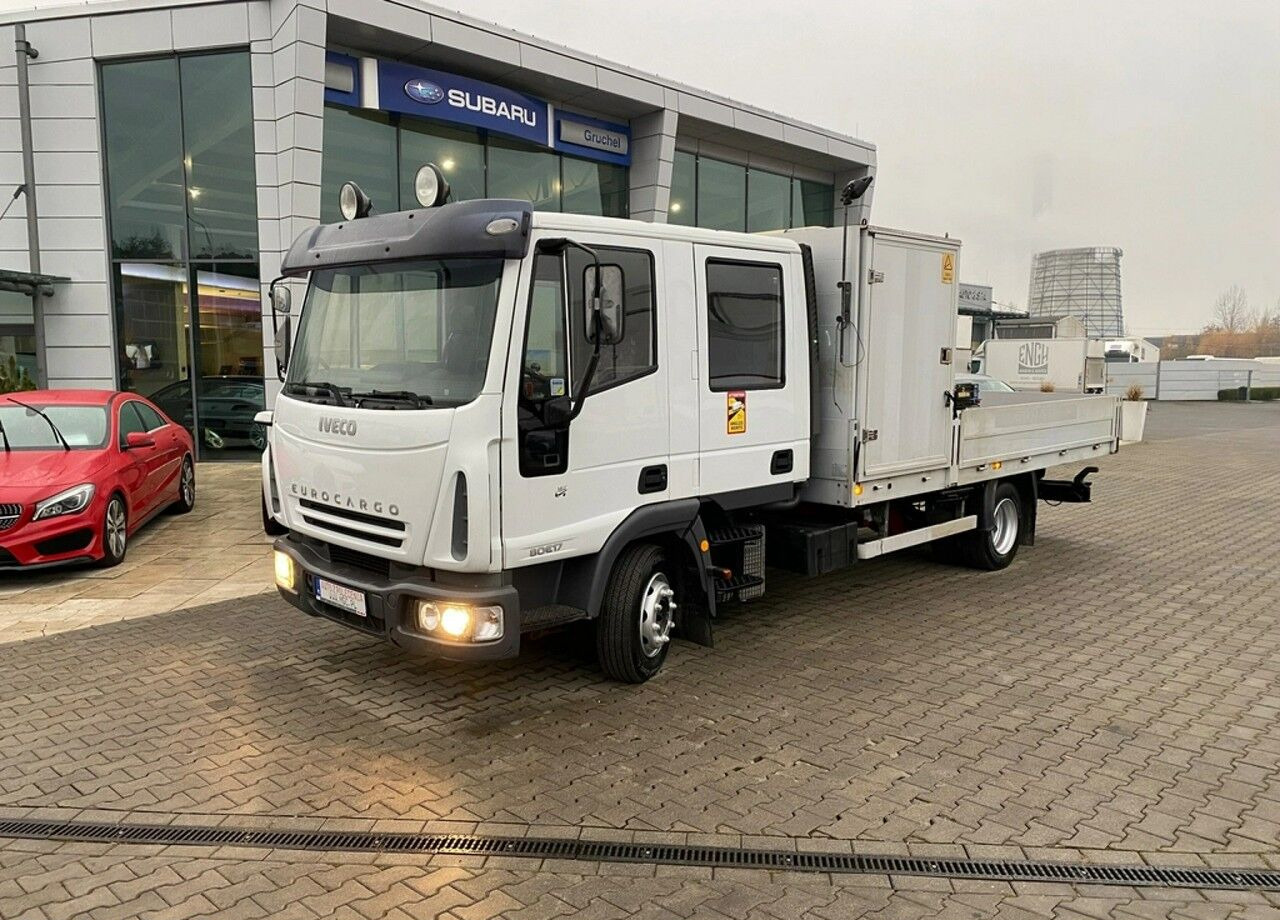 Iveco Eurocargo ML80E17 - Camión caja abierta, Camión grúa: foto 2 Iveco Eurocargo ML80E17 - Camión caja abierta, Camión grúa: foto 2