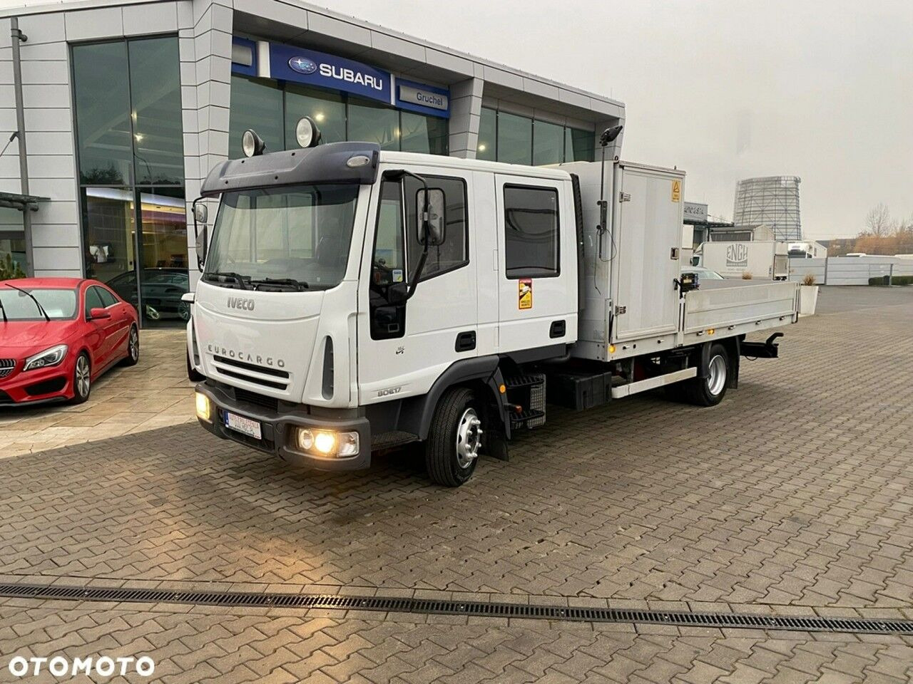 Iveco Eurocargo ML80E17 - Camión caja abierta, Camión grúa: foto 2 Iveco Eurocargo ML80E17 - Camión caja abierta, Camión grúa: foto 2