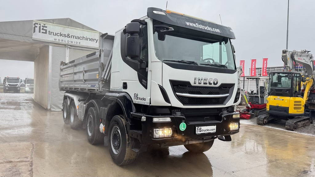 Iveco Trakker 460 8x4 meiller tipper - euro 6 - Camión volquete: foto 3 Iveco Trakker 460 8x4 meiller tipper - euro 6 - Camión volquete: foto 3