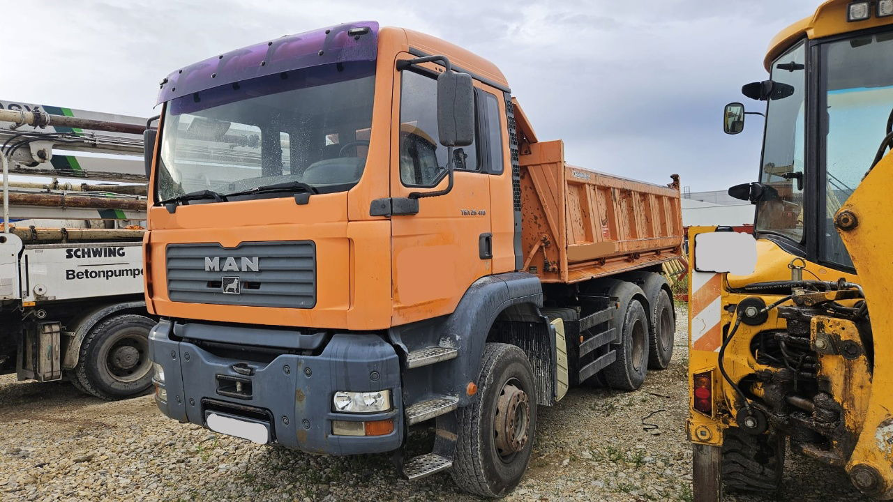 MAN TGA 26.410 6X4 meiller tipper - Camión volquete: foto 1 MAN TGA 26.410 6X4 meiller tipper - Camión volquete: foto 1