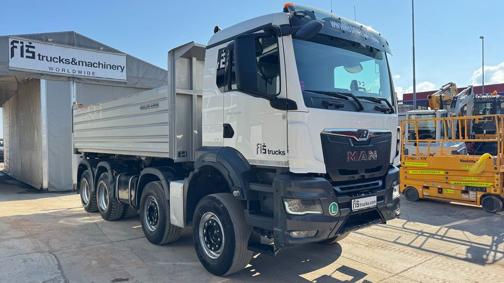MAN TGS 41.510 8x4 Meiller bordmatic tipper - retarder - Euro 6 - Camión volquete: foto 3 MAN TGS 41.510 8x4 Meiller bordmatic tipper - retarder - Euro 6 - Camión volquete: foto 3