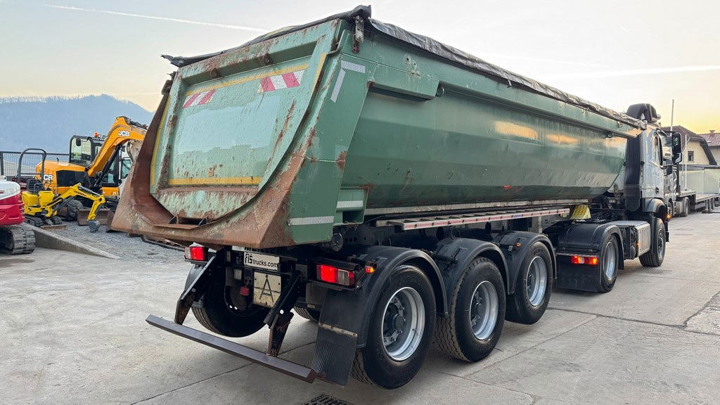 Meiller Kisa 3 - 3-Axle Tipper Trailer - hydr. back side - Semirremolque volquete: foto 4 Meiller Kisa 3 - 3-Axle Tipper Trailer - hydr. back side - Semirremolque volquete: foto 4