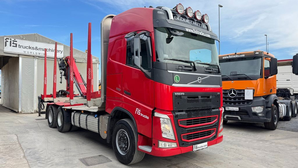 Volvo FH 500 6x4 forest truck - Epsilon 110Z - scissors - Camión portacontenedore/ Intercambiable: foto 3 Volvo FH 500 6x4 forest truck - Epsilon 110Z - scissors - Camión portacontenedore/ Intercambiable: foto 3