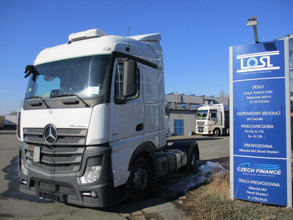 Mercedes-Benz 1845 Actros EURO 6 MEGA/lowdeck - Cabeza tractora: foto 1 Mercedes-Benz 1845 Actros EURO 6 MEGA/lowdeck - Cabeza tractora: foto 1