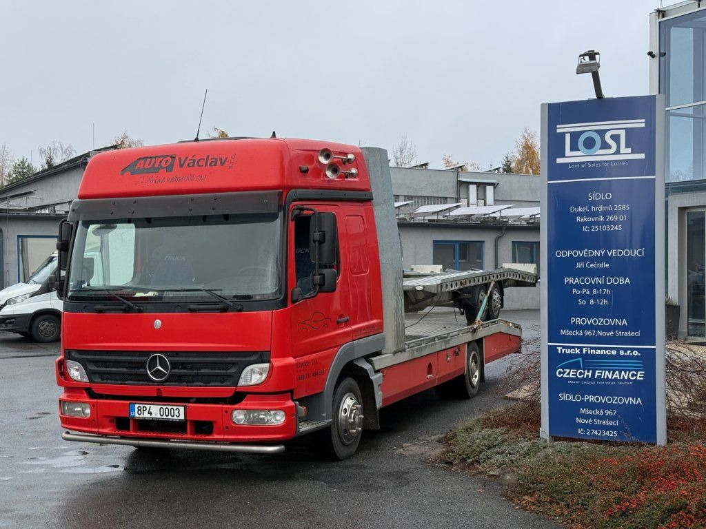Mercedes-Benz 818 Atego EURO 3 + trailer VAPP 2020 year - Camión portavehículos: foto 1 Mercedes-Benz 818 Atego EURO 3 + trailer VAPP 2020 year - Camión portavehículos: foto 1