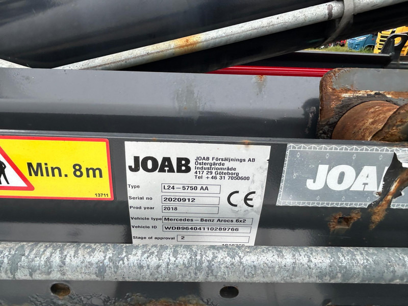 Arrendamiento de Mercedes-Benz Arocs 3253 | Joab L 24 ton 5750 mm | TULOSSA Mercedes-Benz Arocs 3253 | Joab L 24 ton 5750 mm | TULOSSA: foto 12