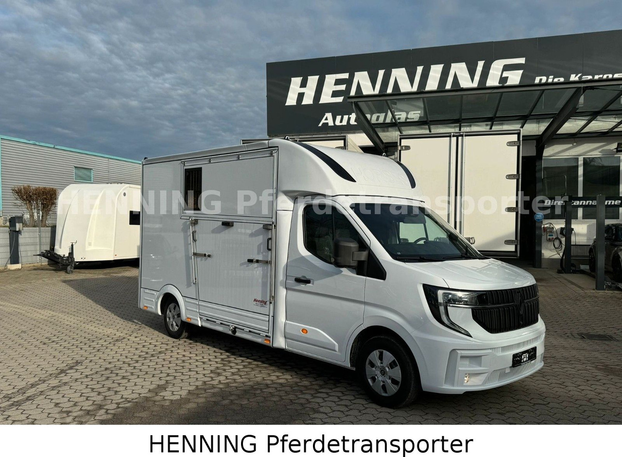 Renault Master 3 - Sitzer *NEUES MODELL* - Camión transporte de ganado: foto 1 Renault Master 3 - Sitzer *NEUES MODELL* - Camión transporte de ganado: foto 1