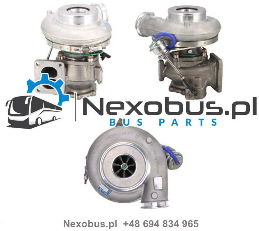 Turbosprężarka Setra 5.. Mercedes Tourismo Euro 6 silnik OM470 wersja przed liftowa - Turbocompresor: foto 1 Turbosprężarka Setra 5.. Mercedes Tourismo Euro 6 silnik OM470 wersja przed liftowa - Turbocompresor: foto 1