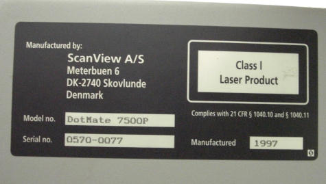 Esko Dotmate 7500 CtP System - Máquina de impresión: foto 5 Esko Dotmate 7500 CtP System - Máquina de impresión: foto 5