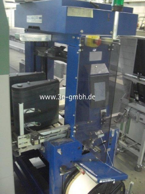 Inline strapping machine Mosca RO-TR 600-4 with inline cross strapping machine Mosca RO-TRi - Máquina de embalaje: foto 2 Inline strapping machine Mosca RO-TR 600-4 with inline cross strapping machine Mosca RO-TRi - Máquina de embalaje: foto 2