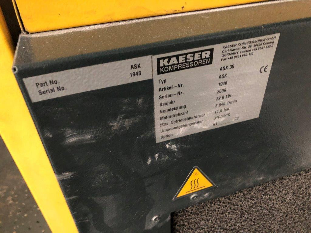 Kaeser ASK 35 compressor unit - Compresor de aire: foto 2 Kaeser ASK 35 compressor unit - Compresor de aire: foto 2