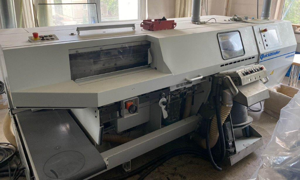 Perfect Binder Wohlenberg Quickbinder with Hotmelt, PUR and Gazing unit - Encuadernadora: foto 2 Perfect Binder Wohlenberg Quickbinder with Hotmelt, PUR and Gazing unit - Encuadernadora: foto 2