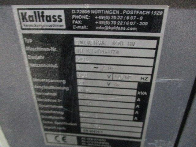 Máquina de embalaje Stretch packer Kallfass Superwrap 650 with Kallfass Shrink Tunel Universal 650 HV: foto 7