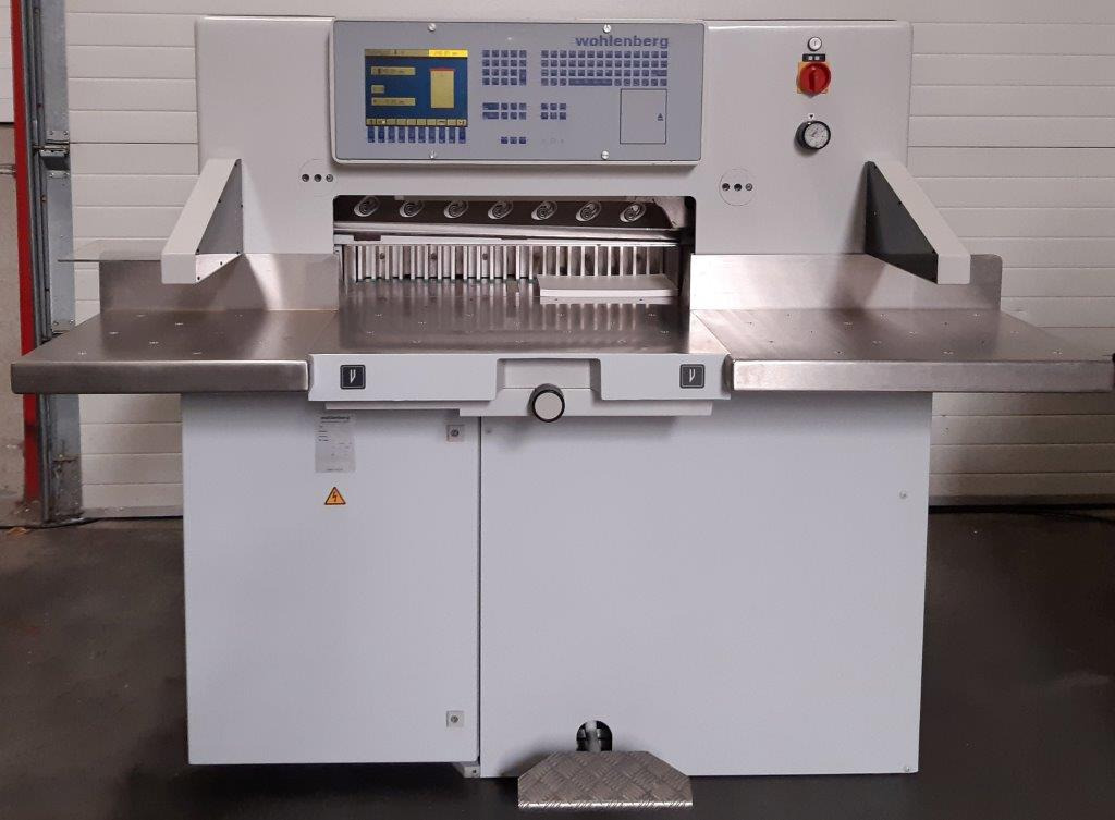 Wohlenberg cut-tec 76 cutting machine - Máquina cortadora de papel: foto 1 Wohlenberg cut-tec 76 cutting machine - Máquina cortadora de papel: foto 1
