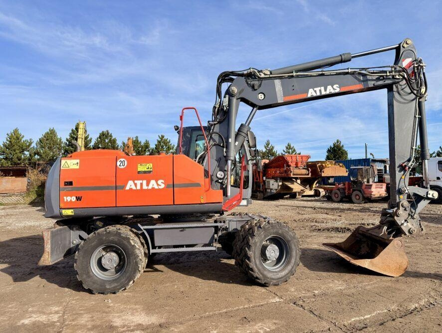 Atlas 190W - Excavadora de ruedas: foto 1 Atlas 190W - Excavadora de ruedas: foto 1