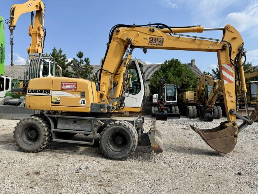 Liebherr A314  - Excavadora de ruedas: foto 4 Liebherr A314  - Excavadora de ruedas: foto 4