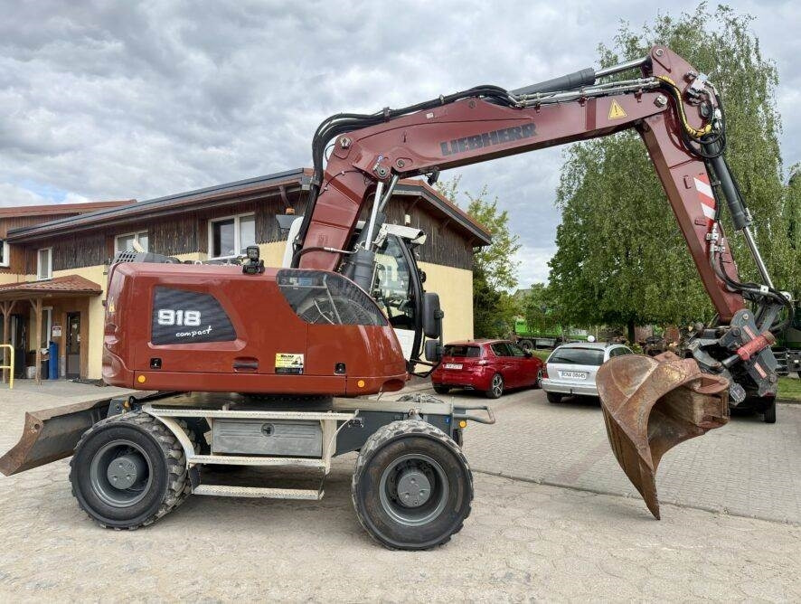 Liebherr A918 Compact - Excavadora de ruedas: foto 3 Liebherr A918 Compact - Excavadora de ruedas: foto 3