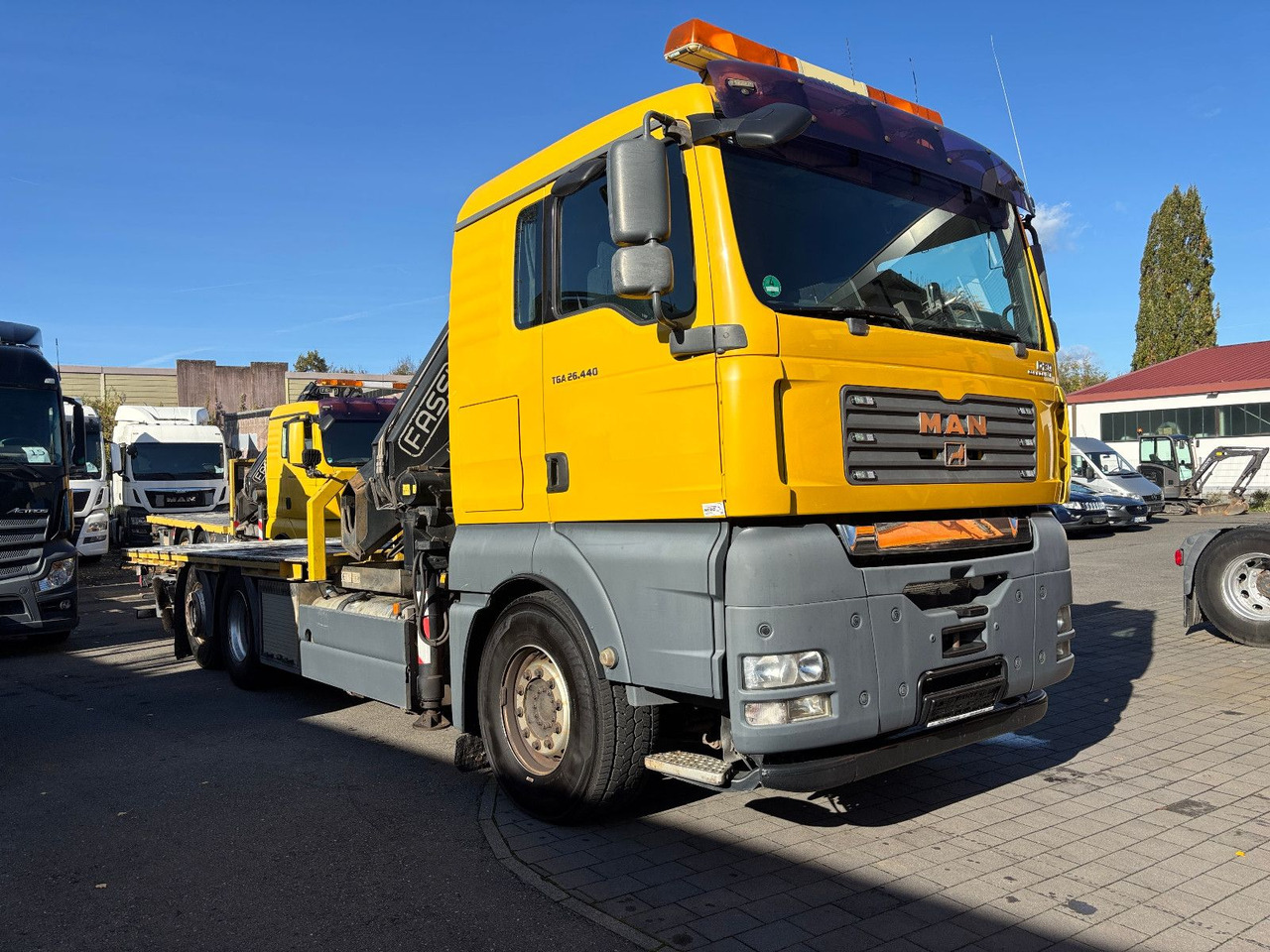 MAN TGA 26.440 FASSI F450AXP Containerauf./Lenkachse - Camión grúa: foto 3 MAN TGA 26.440 FASSI F450AXP Containerauf./Lenkachse - Camión grúa: foto 3
