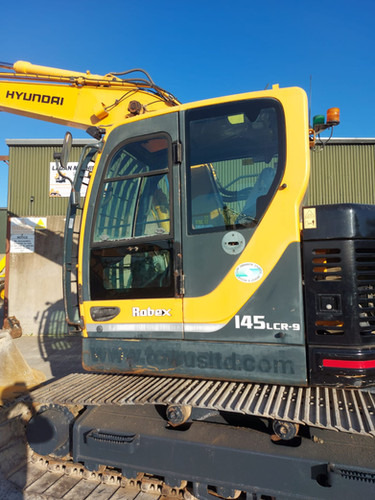 2014 Hyundai R145LCR-9 - Excavadora: foto 5 2014 Hyundai R145LCR-9 - Excavadora: foto 5