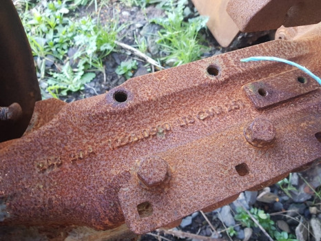 Claas Scorpion 635, 736, 732 Rear Axle Housing Lhs Rhs 12280500, 0019215840 - Eje posterior: foto 2 Claas Scorpion 635, 736, 732 Rear Axle Housing Lhs Rhs 12280500, 0019215840 - Eje posterior: foto 2