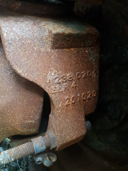 Claas Scorpion 732, 736, 741 Front Rhs, Rear Lhs Axle Hub Complete 0019230850 - Eje posterior: foto 2 Claas Scorpion 732, 736, 741 Front Rhs, Rear Lhs Axle Hub Complete 0019230850 - Eje posterior: foto 2