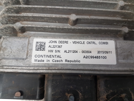 John Deere 6115m, 6m Series Ecu Eletronic Control Unit Al221367, Al211204 - Unidad de control para Tractor: foto 3 John Deere 6115m, 6m Series Ecu Eletronic Control Unit Al221367, Al211204 - Unidad de control para Tractor: foto 3