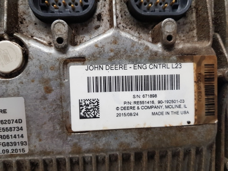 John Deere 6115m Engine Control Ecu Re551416, Re558734, Cd4045 - Unidad de control: foto 3 John Deere 6115m Engine Control Ecu Re551416, Re558734, Cd4045 - Unidad de control: foto 3