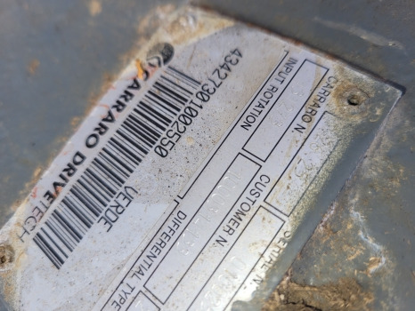 Kramer Kt407 Claas Scorpion 7035 Front Axle Hub Lhs Carraro 26.25, 434273 - Eje delantero: foto 5 Kramer Kt407 Claas Scorpion 7035 Front Axle Hub Lhs Carraro 26.25, 434273 - Eje delantero: foto 5