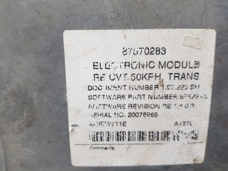 New Holland T7040, T7030 Case Puma Ecu 84225069, 87570290, 87570289 - Unidad de control: foto 3 New Holland T7040, T7030 Case Puma Ecu 84225069, 87570290, 87570289 - Unidad de control: foto 3