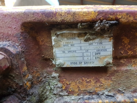 Sanderson Telehandler Front Axle Beam Carraro 710/19 117842, 18381 - Eje delantero para Manipulador telescópico: foto 3 Sanderson Telehandler Front Axle Beam Carraro 710/19 117842, 18381 - Eje delantero para Manipulador telescópico: foto 3