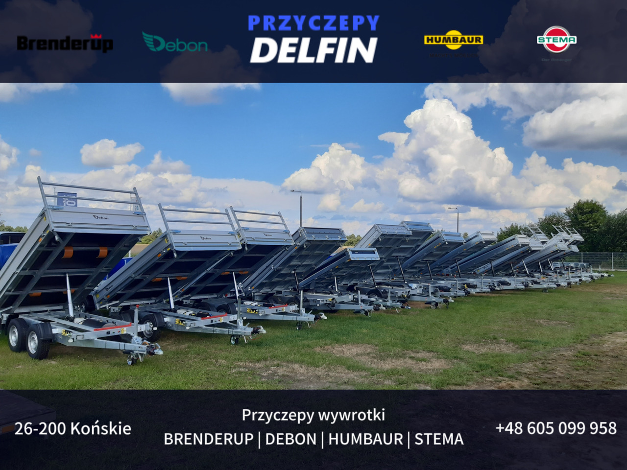 BRENDERUP BT4310STB2700 308x168 cm wywrotka 2 osie 2700 kg - Remolque volquete: foto 4 BRENDERUP BT4310STB2700 308x168 cm wywrotka 2 osie 2700 kg - Remolque volquete: foto 4