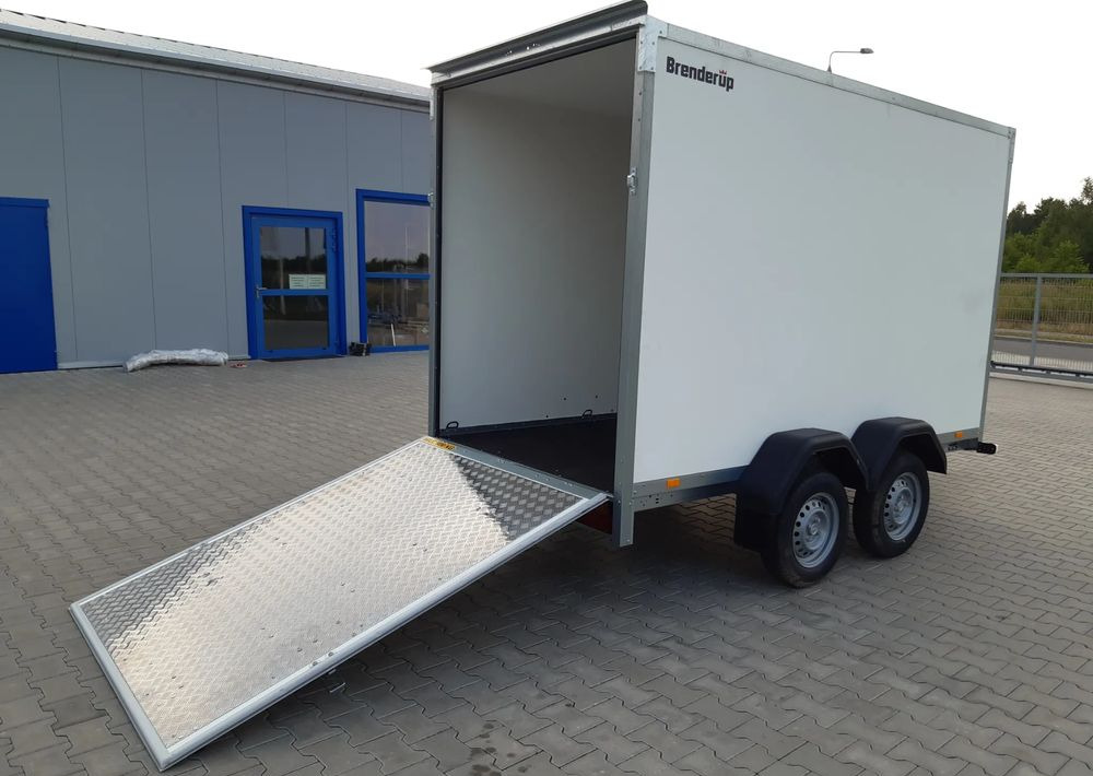 BRENDERUP Cargo 7350 TBR rampa 350x155x185 cm - Remolque caja cerrada: foto 1 BRENDERUP Cargo 7350 TBR rampa 350x155x185 cm - Remolque caja cerrada: foto 1