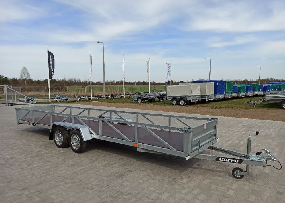 CARRO dłużyca ramowa 612x123 cm, 750 kg - Remolque plataforma/ Caja abierta: foto 1 CARRO dłużyca ramowa 612x123 cm, 750 kg - Remolque plataforma/ Caja abierta: foto 1