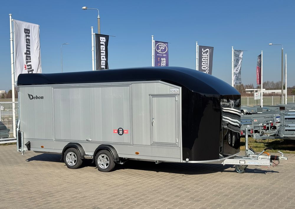 DEBON Debon C2000 - zamknięta przyczepa do przewozu aut, 550 x 215 cm, 3500kg, felgi ALU, wciągarka elektryczna - Remolque portavehículos: foto 1 DEBON Debon C2000 - zamknięta przyczepa do przewozu aut, 550 x 215 cm, 3500kg, felgi ALU, wciągarka elektryczna - Remolque portavehículos: foto 1